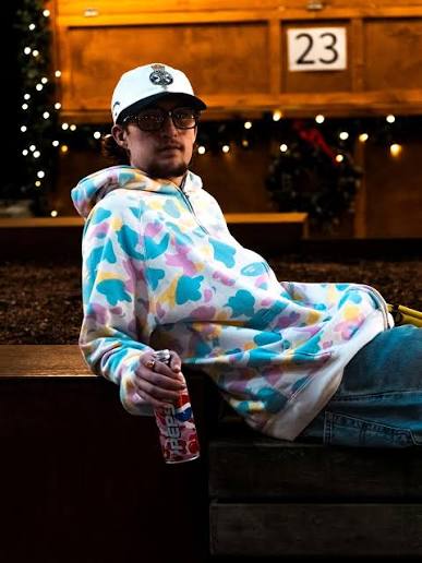 Split Color Panel Bape Hoodie
