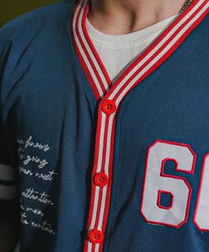Stripes baseball shirt